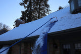 Avalanche Original 500 Roof Rake with 17-Inch Head, Slide Material and 1.5-Inch Wheels, 16 Feet Long for Snow Removal on Standard Asphalt Shingled Roofs
