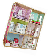 Modern-Style My Girls Dollhouse for 18-Inch Dolls