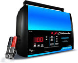 Schumacher Fully Automatic Battery Charger, Maintainer and Auto Desulfator with Battery Detection, 15 Amp/3 Amp, 6V/12V, for Cars, Trucks, SUVs, Marine and RV Batteries