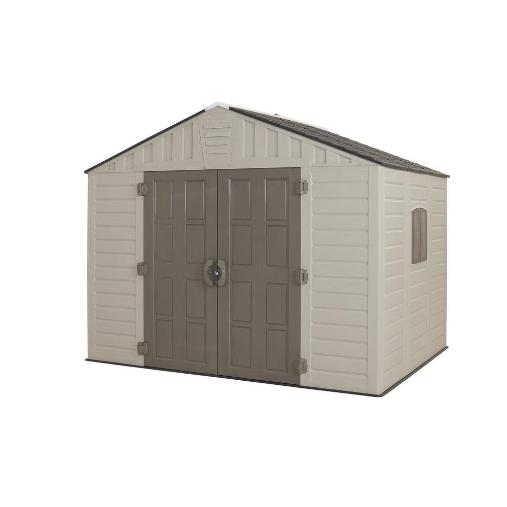 US Leisure Keter Stronghold Resin Storage Shed, 10 ft. x 8 ft.
