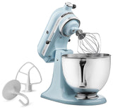 KitchenAid Artisan Series 5-Quart Stand Mixer, KSM150PSGB Model in Glacier Blue