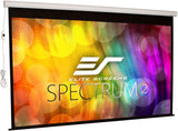 Elite Screens Spectrum 150 Electric Motorized Projector Screen, 16:9 Diagonal Format, 4K/8K Ready