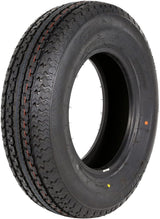 WEIZE 2-Pack ST205/75R15 Radial Trailer Tires, 8-Ply Load Range D