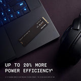 WD_BLACK 1TB SN770 Gen4 PCIe NVMe Gaming SSD with M.2 2280 Form Factor, Up to 5,150 MB/s, WDS100T3X0E