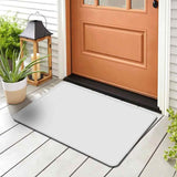 The Simply Rustic Barn Pink Gingham Buffalo Check Doormat, 20 x 32 Inch Non-Slip Welcome Mat for Porch or Indoor Home Entryway