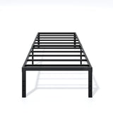 14-Inch Full Platform Bed Frame, Heavy-Duty Metal Mattress Foundation with Underbed Storage, No Box Spring Required, Easy Assembly and Noise-Free Support