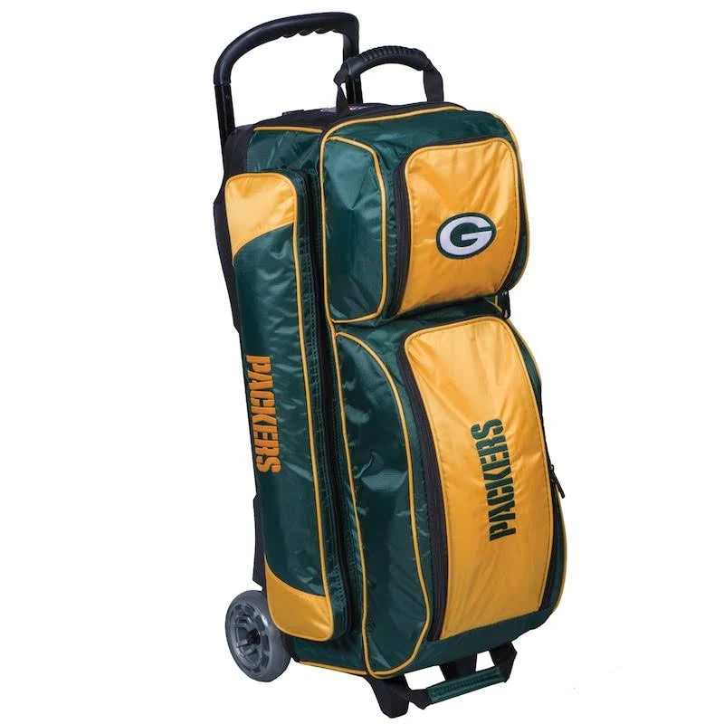 Green Bay Packers Triple-Roller Bowling Bag