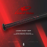 EASTON Ghost X Hyperlite -12 USSSA Senior League Baseball Bat, 2019 One-Piece Composite with EXACT Carbon, Speed End Cap and Lizard Skin Grip, 2 3/4