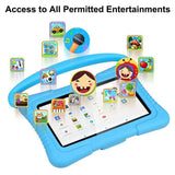 7-Inch Kids Android Tablet with 2GB RAM, 32GB Storage, Pre-Installed Kid Mode, WiFi, and Kid-Proof Protective Case