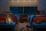 Luminara Flameless Tea Lights, 4-Piece Set with Rechargeable Design, Unscented White