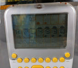 Radica 2008 Big Screen Solitaire Electronic Handheld Game, Yellow and White