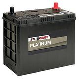 AutoCraft Platinum AGM Battery, Group Size S46B24R, 370 CCA