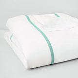 Matouk Lowell King Duvet in Blue