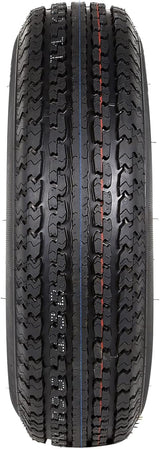 WEIZE 2-Pack ST205/75R15 Radial Trailer Tires, 8-Ply Load Range D