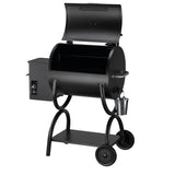 Black Z Grills ZPG-550A Wood Pellet Grill and Smoker, 590 Sq. in. Cooking Area with 7-in-1 BBQ Functionality