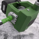 ION ICE FISHING G1 8 Electric Power Ice Fishing Auger with 40V MAX 4Ah Gen 1 Lithium-Ion Battery in Green/Black