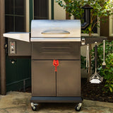Z GRILLS Wood Pellet Grill and Smoker with PID Technology, Auto Temperature Control, Direct Flame Searing and 572 sq in Cooking Area