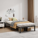 14-Inch Full Platform Bed Frame, Heavy-Duty Metal Mattress Foundation with Underbed Storage, No Box Spring Required, Easy Assembly and Noise-Free Support