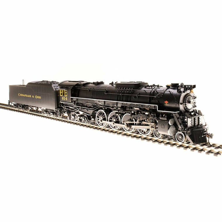 Broadway Limited Imports HO Brass J3A 4-8-4 Locomotive, C&O #610, with DCC and Paragon 3, 4900