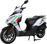Vehicles X20 150cc Gas Moped Scooter with 13-Inch Aluminum Wheels, Adult Street Scooter