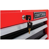 Craftsman 2000 Series 26-in W x 12.25-in H Steel Tool Chest with 3 Drawers, Red, CMST98246RB