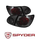 Spyder Euro Style Tail Lights for Toyota Corolla 03-08, Smoke, 5033673