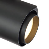 22-Watt Black Water Drop LED Track Head, Designed for Juno Systems