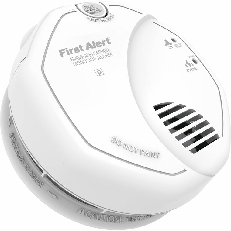 First Alert SC7010B Hardwired Photoelectric Smoke and Carbon Monoxide Alarm